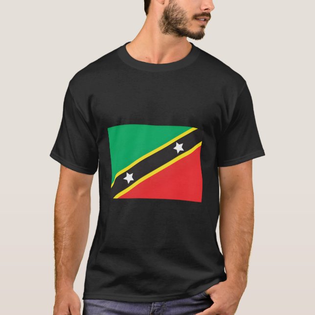 Nevis Väster Indies T Shirt (Framsida)