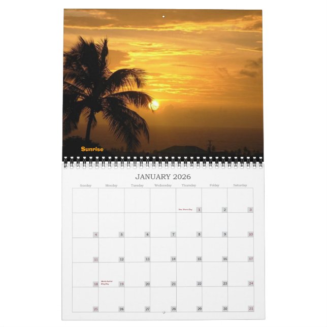 NEVIS VÄSTRA INDIES KALENDER (Jan 2026)