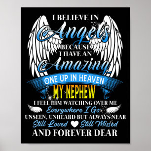 Nevö en ängel i himlen känner att han vakar över poster
