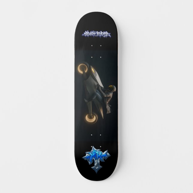 Nevoy Ryder Blaze 8-tums Skateboard Deck (Framsida)