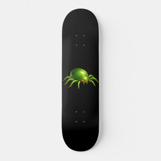 Nevoy Ryder Green Mite Skateboard (Framsida)