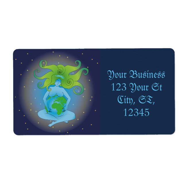 New Age Gaia Goddess Thunder_Cove Fraktsedel (Framsidan)