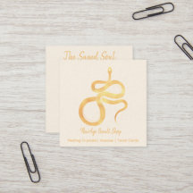 New Age Occult Shop Guld Snake