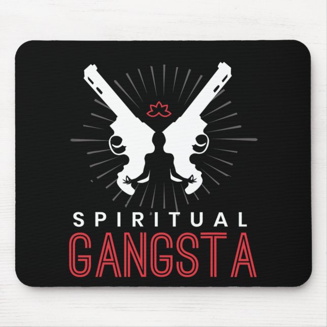 New Age Sritual Srituality Yoga Gangster Enlighten Musmatta (Framsidan)