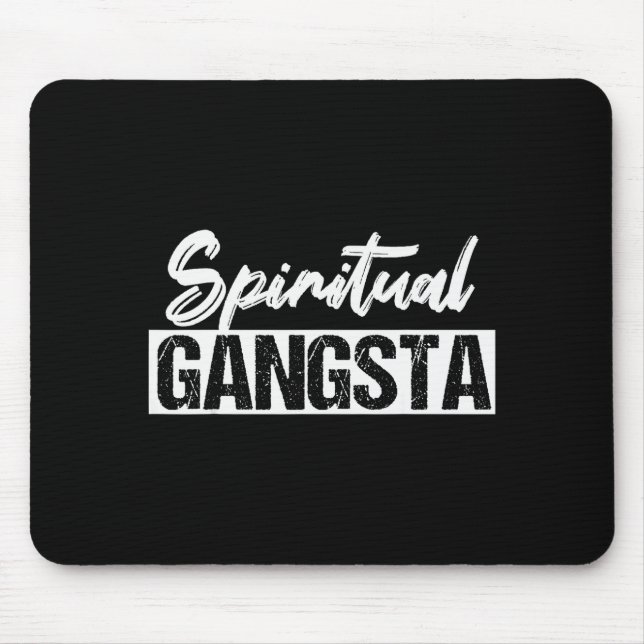 New Age Sritual Srituality Yoga Gangster Enlighten Musmatta (Framsidan)