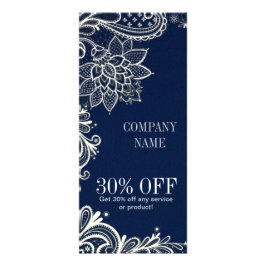 New Age Yoga navy blue henna bohemian snöre Reklamkort