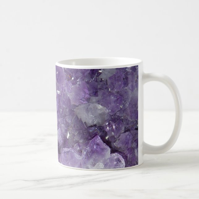 New Agerörelsenkristall som läker Amethyst Kaffemugg (Höger)
