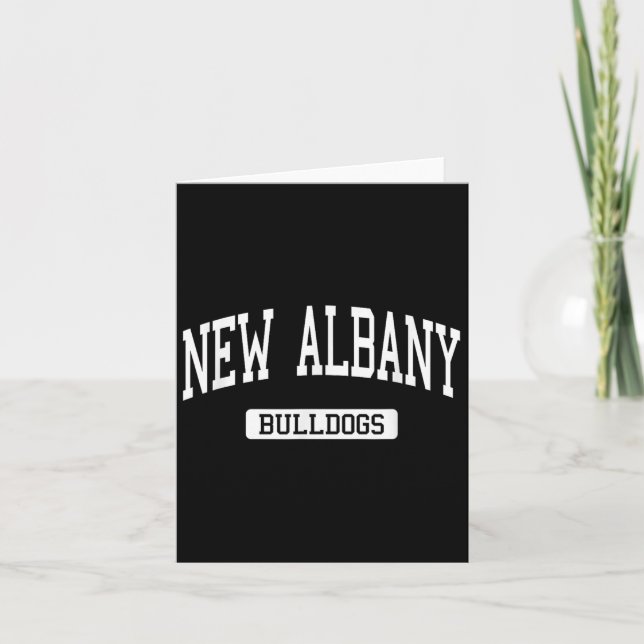 New Albany High School Hs New Albany In Varsity Sr Kort (Framsida)