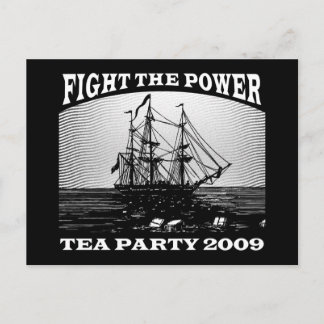 New American Tea Party 2009 Vykort