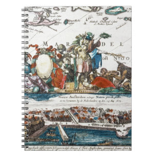 NEW AMSTERDAM 1673 ANTECKNINGSBOK