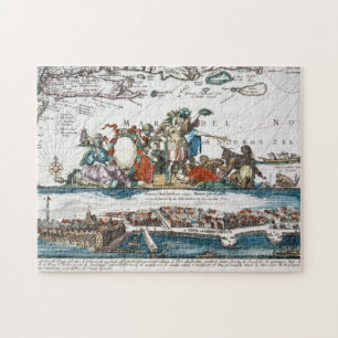 NEW AMSTERDAM 1673 PUSSEL