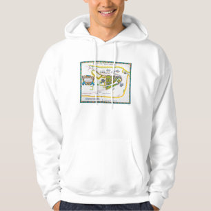 New Amsterdam karta, 1661 Sweatshirt