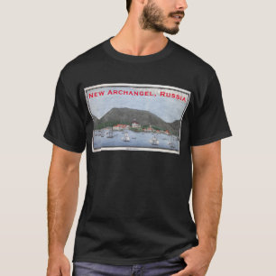 New Archangel, Ryssland, historiskt målning T Shirt
