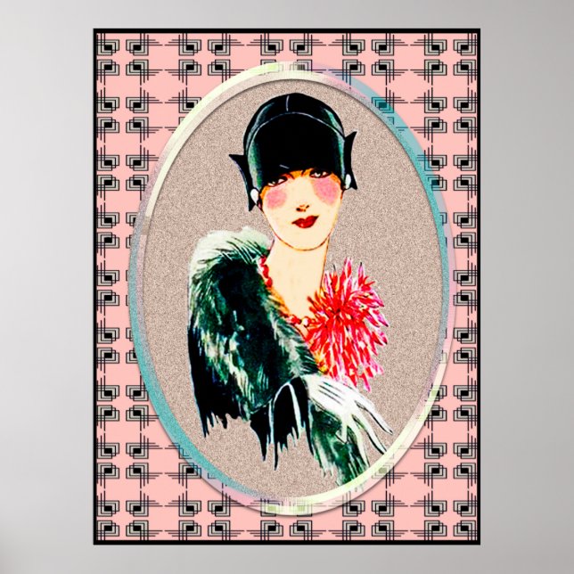 New Art Deco Beauty Poster (Framsidan)