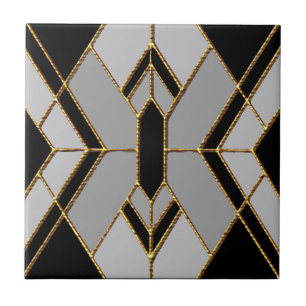 New Art Deco Diamond Stil keramik Kakelplatta