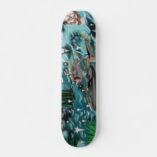 New Art Tarot Skatebox Mini Skateboard Bräda 18,5 Cm