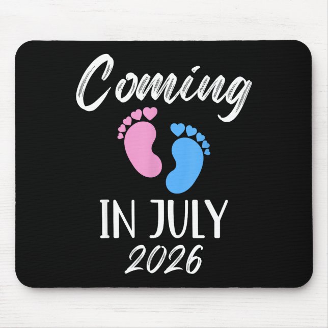 New Baby Coming In July 2026 Funny Baby Shower Boy Musmatta (Framsidan)