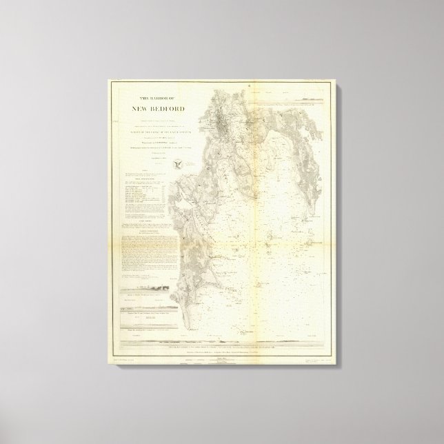 New Bedford 2 Canvastryck (Framsida)