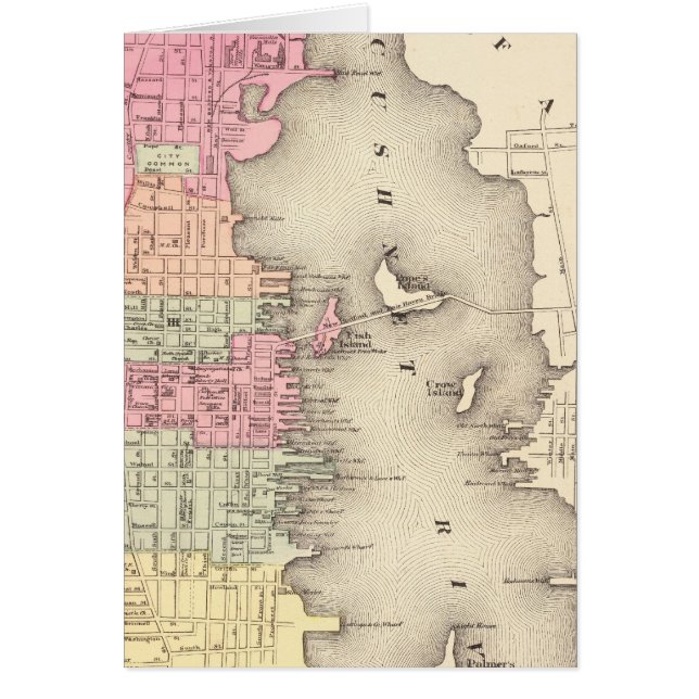 New Bedford 2 Hälsningskort (Framsidan)