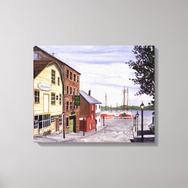 New Bedford, Cape Cod Canvastryck (Framsida)