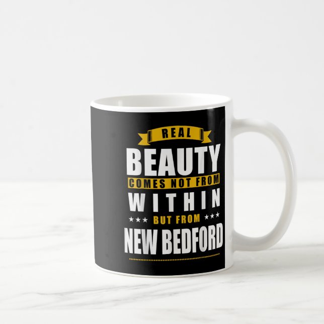 New Bedford - Funny D City Gift  Kaffemugg (Höger)