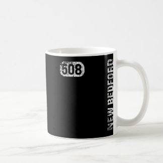 New Bedford Machusetts 508 Områdeskod Vintage Retr Kaffemugg