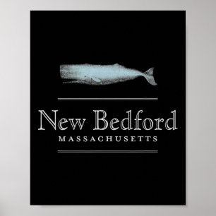 New Bedford Machusetts Vintage Valdesign Poster