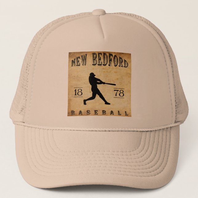New Bedford Massachusetts baseball 1878 Keps (Framsida)