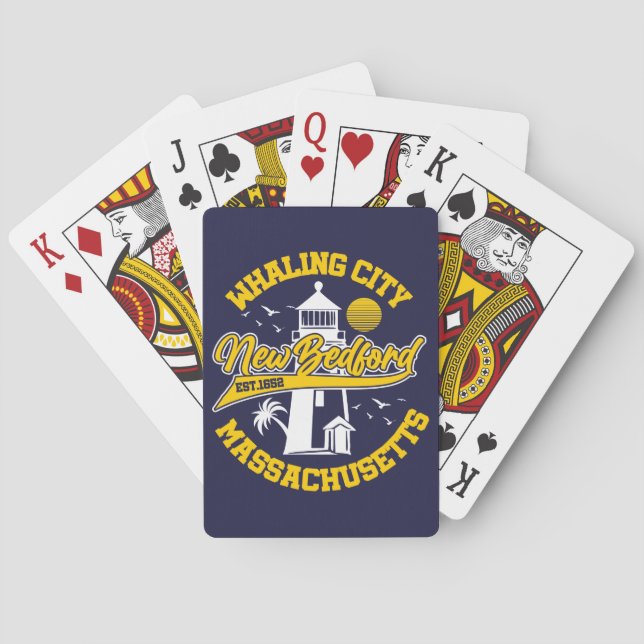 New Bedford,Massachusetts Casinokort (Baksidan)