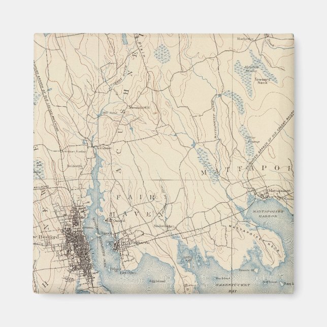 New Bedford, Massachusetts Magnet (Framsidan)