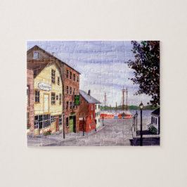 New Bedford Massachusetts New England Painting Pussel