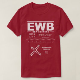 New Bedford Regional Airport EWB T Shirt