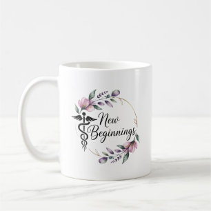New Beginnings medicinska fakultetens examenscerem Kaffemugg