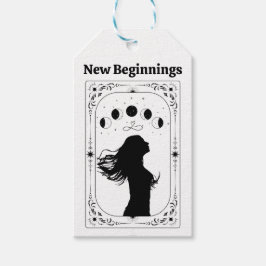 New Beginnings Tarot Celestial Moon Skilsmässa Par Presentetikett