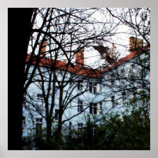 New Berlin byggnad Poster