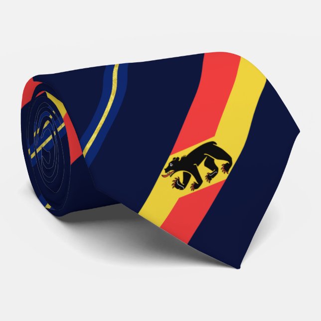 New Bern (North Carolina) City flagga Neck Tie Slips (Rullad)