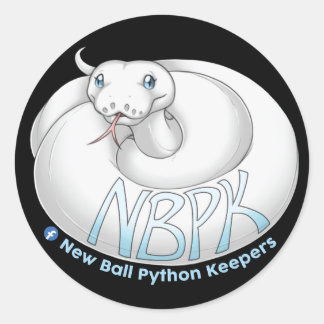 New Boll Python Keepers Yuki Sticker Runt Klistermärke