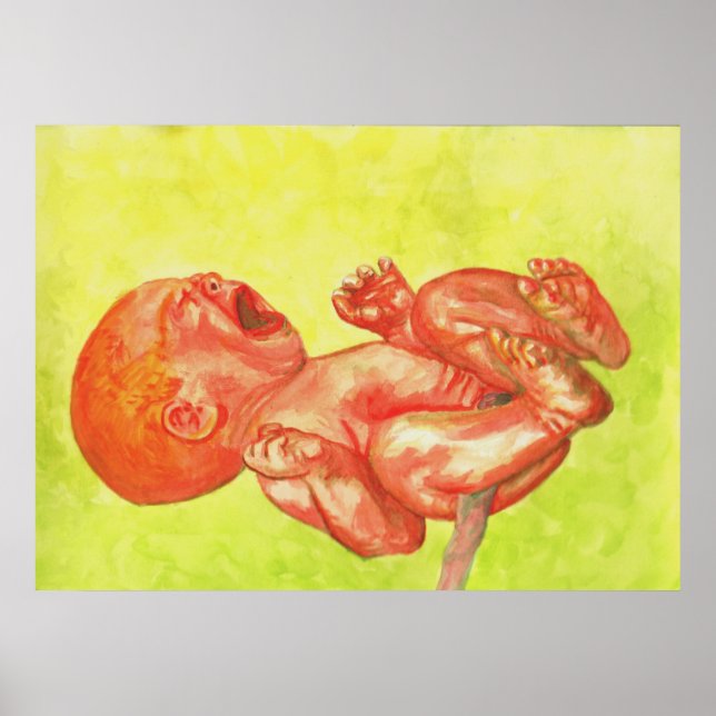 New Born Baby Wailer Poster (Framsidan)