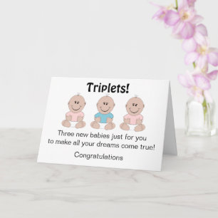 New Born Triplets Kort