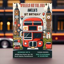 New Boy Cute Girl Tour City Party Buss 1:a födelse