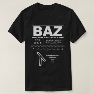 New Braunfels National Airport BAZ USAA T Shirt
