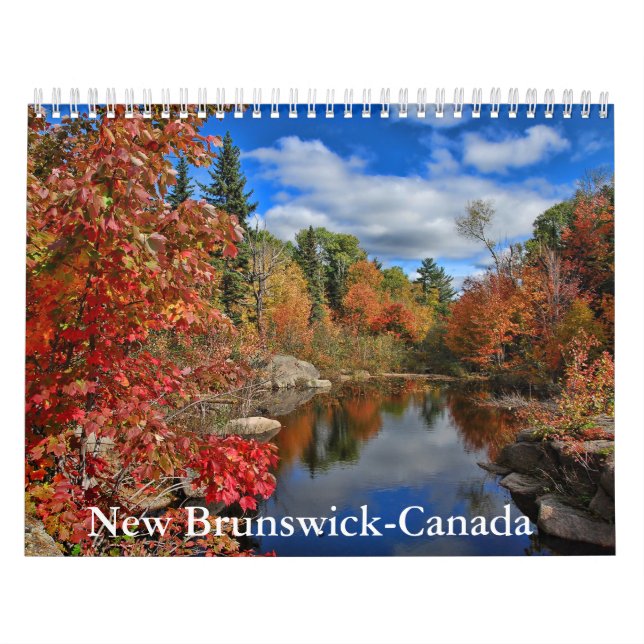 New Brunswick-Canada Calendar Kalender (Omslag)