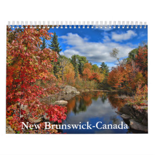 New Brunswick-Canada Calendar Kalender