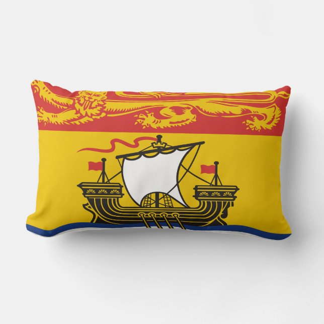 New Brunswick flagga Dekorativ kudde (Framsida)