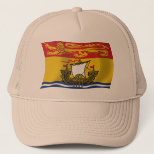 New Brunswick Flagga Hatt Truckerkeps
