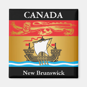 New Brunswick flagga Magnet