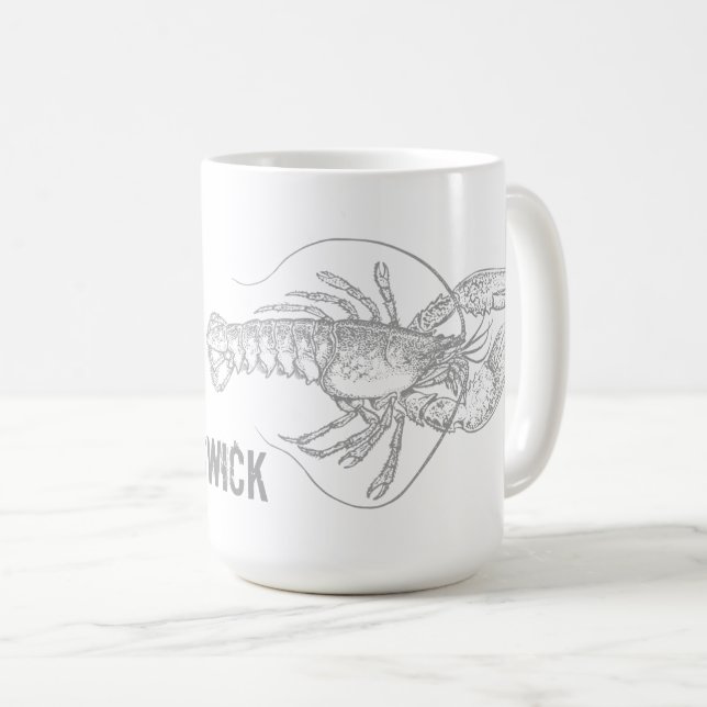 New Brunswick hummer Kaffemugg (Framsida höger)