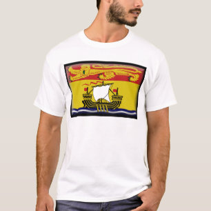 New Brunswick (Kanada) flagga T Shirt