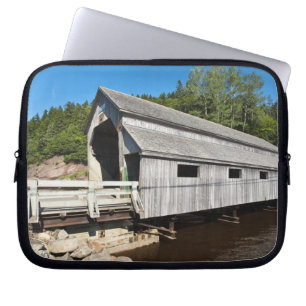 New Brunswick, Kanada. Irländska floden täckt Laptop Sleeve