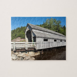 New Brunswick, Kanada. Irländska floden täckt Pussel